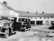 Photo of old cars at the ranch site.